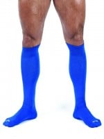 Mister B Football Socks Blue