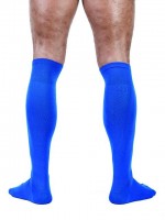Mister B Football Socks Blue