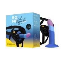Připínací dildo s postrojom ROMP Piccolo Pegging Kit