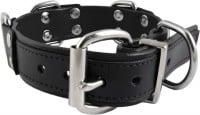 Obojek Mister B Slave Collar 4 D-Rings šedý