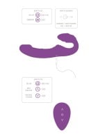 Vibrační strapless dildo ToyJoy Nymphea