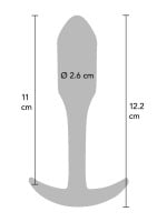 Anální kolík ToyJoy Smooth Plug Large