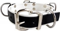 Mister B Slave Collar 4 D-Rings Black