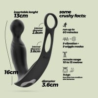 Crushious Flamma Vibrating Prostate Stimulator