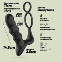Crushious Crixus Vibrating Prostate Stimulator