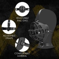 Ouch! Xtreme Muzzle With Removable Ball Gag