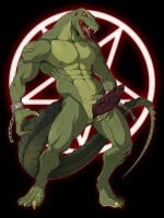 Twisted Beast Xaphan Dildo Demon Blood (Ombre) Small
