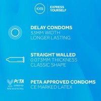 Znecitlivující kondomy EXS Delay Endurance 1 ks