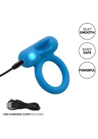 Vibrační erekční kroužek CalExotics Silicone Rechargeable Double Trouble