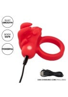 Vibračný erekčný krúžok CalExotics Silicone Rechargeable The Matador