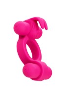 Vibrační erekční kroužek CalExotics Silicone Rechargeable Rockin Rabbit