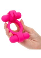 Vibrační erekční kroužek CalExotics Silicone Rechargeable Rockin Rabbit