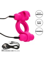Vibrační erekční kroužek CalExotics Silicone Rechargeable Rockin Rabbit