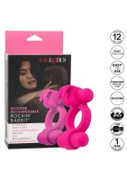 Vibrační erekční kroužek CalExotics Silicone Rechargeable Rockin Rabbit