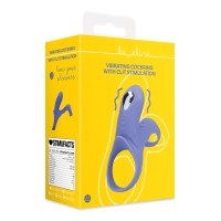 Vibrátor pro páry Loveline Vibrating Cockring with Clit Stimulation