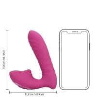 Přirážecí vibrátor Loveline Thrusting and Tappping