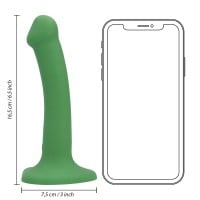 Vibrační dildo Loveline Non-Phallic Small