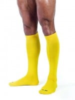 Futbalové ponožky Mister B žlté