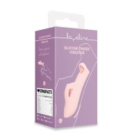 Prstový vibrátor Loveline Silicone Ribbed Finger