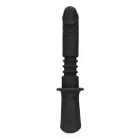 Ouch! Handheld Silicone Vibrating and Thrusting Dildo