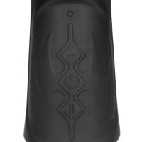 Ouch! Handheld Silicone Vibrating and Thrusting Dildo