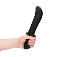 Ouch! Handheld Silicone Vibrating and Flexible Dildo