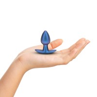 Anální kolík Ouch! Smooth Silicone Anal Plug Small Gunmetal