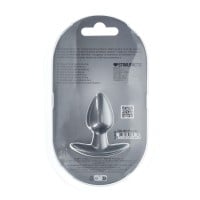 Anální kolík Ouch! Smooth Silicone Anal Plug Small Gunmetal