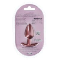 Anální kolík Ouch! Smooth Silicone Anal Plug Medium Rose Gold