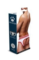 Prowler Open Brief White/Red