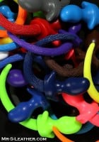Mr. S Puppy Tail Plug from Oxballs Lime
