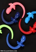 Mr. S Puppy Tail Plug from Oxballs Lime
