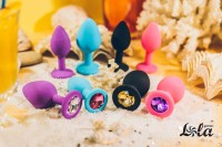Lola Games Cutie Medium Anal Plug Purple-Silver