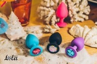 Anální šperk Lola Games Cutie Small černo-perleťový