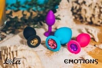 Lola Games Cutie Medium Anal Plug Black-Gold