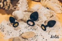 Lola Games Cutie Medium Anal Plug Black-Gold