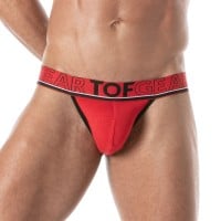 Jocksy TOF Paris Champion Jockstrap červené