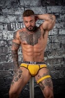 Slipy TOF Paris Champion Brief žluté