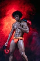 Slipy TOF Paris Champion Brief oranžové