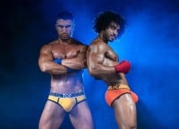 Slipy TOF Paris Champion Brief oranžové