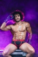 Boxerky TOF Paris Champion Trunk černé