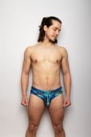 Plavky Sukrew Torrent Swim Brief Tropical Lime