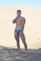 Plavky Sukrew Torrent Swim Brief Tropical Lime