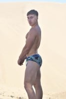 Plavky Sukrew Torrent Swim Brief Tropical Lime