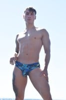 Plavky Sukrew Torrent Swim Brief Tropical Lime
