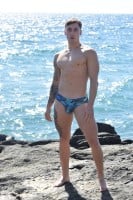 Plavky Sukrew Torrent Swim Brief Tropical Lime