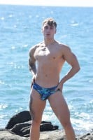 Plavky Sukrew Torrent Swim Brief Tropical Lime