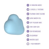 Prikladací vibrátor Play With Me Cuddle Cloud