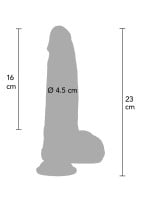 Hidden Desire Inferno Ultra Realistic Dildo 22.7 x 4.7 cm