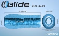 Weredog Glide Graphite Masturbator